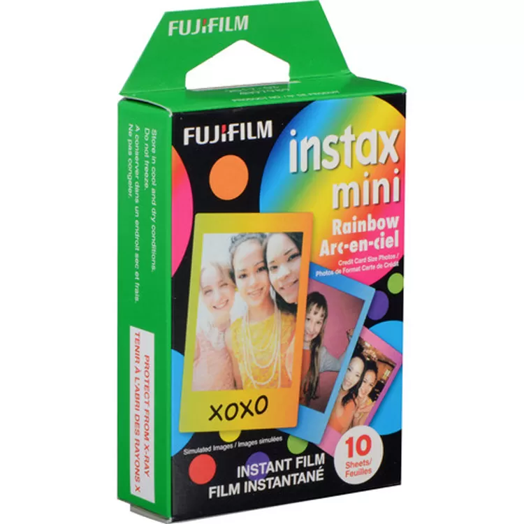 کاغذ پرینتر فوجی Fujifilm instax mini Rainbow Instant Film
